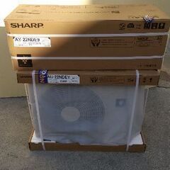 シャープ2.2kw 6畳用エアコン 新品