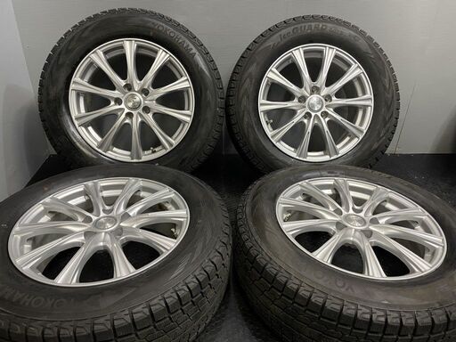 YOKOHAMA ice GUARD G075 225/65R17】スタッドレス【Weds STAYER 17