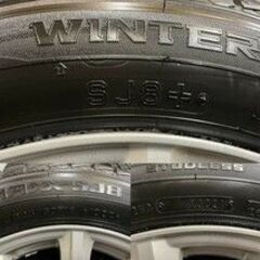 タイヤ未走行に近い【DUNLOP WINTER MAXX SJ8+ 225/60R18
