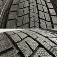 タイヤ未走行に近い【DUNLOP WINTER MAXX SJ8+ 225/60R18】スタッドレス【JOKER 18インチ 7.5J5HPCD114.3+38】2021年製 ハリアー等 (TB520) クレジットカード QRコード決済可能 タイヤ未走行に近い【DUNLOP WINTER MAXX SJ8+ 225/60R18