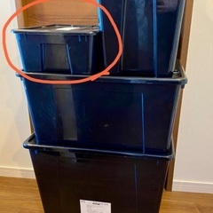 収納プラボックス SAMLA11リットル3個セット IKEA