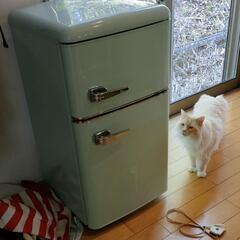 2020年製 アイリスオーヤマ レトロ冷蔵庫