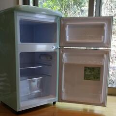 2020年製 アイリスオーヤマ レトロ冷蔵庫
