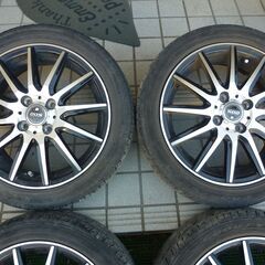 アルミホイール＋タイヤ　165/55R15　４本セット 2019年12月購入品