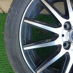 アルミホイール＋タイヤ　165/55R15　４本セット 2019年12月購入品