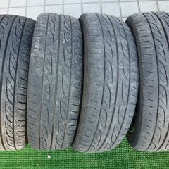 アルミホイール＋タイヤ　165/55R15　４本セット 2019年12月購入品