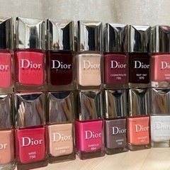 dior マニキュア　20色　テスターです。