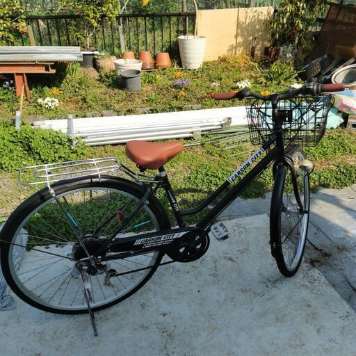 相談中 chalinx 27インチ自転車 オートライト 6段ギア付 中古動作品