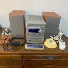 ONKYO X-N500 ミニコンポシステム+iPodドッグDS-A1