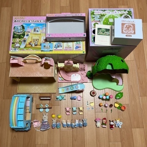中古 シルバニアファミリーまとめ売りトイザらス限定 さくら プロフ確認 山之口のおもちゃ 人形 の中古あげます 譲ります ジモティーで不用品の処分
