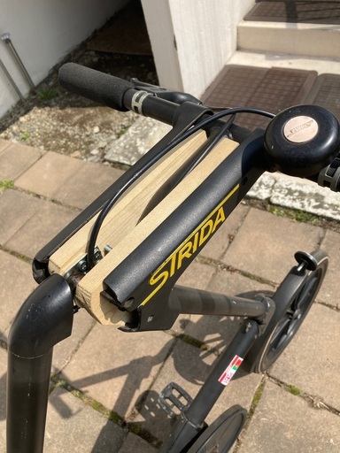 STRIDA 初期型　ストライダ　レストアベース　アルミフレーム　折り畳み　自転車　札幌市内配達相談可