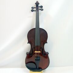 メンテ済み モダンフランス製 分数 1/2 バイオリン Jerome Thibouville-Lamy JTL 分数では超希少 1910年頃 裏板1枚 虎杢 Mirecour 発表会 コンクールに!!  全国発送対応 中古バイオリン 名古屋近郊 手渡し可能 試奏可能 愛知県清須市より 管理（カ）7147
