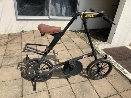 STRIDA 初期型　ストライダ　レストアベース　アルミフレーム　折り畳み　自転車　札幌市内配達相談可