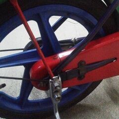 自転車 ジュニアサイクル 16インチ 補助輪付き - 旭川市