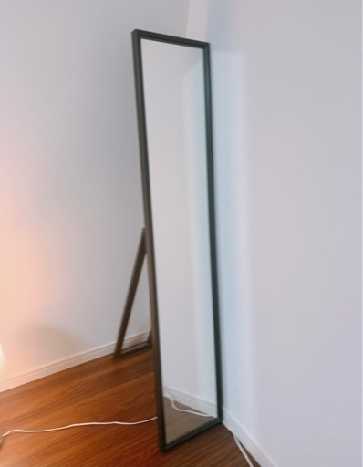 全身鏡　ブラウン　IKEA