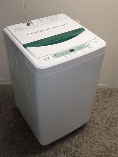 OPEN記念SALE☆yamada 中古洗濯機 2018年製 YWM-T45A1 一人暮らしにピッタリ クリーニング済み 4.5k おすすめ
