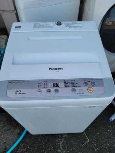 【新春SELA】Panasonic　5kg洗濯機　NA-F50B9　中古　リサイクルショップ宮崎屋住吉店　22.4.10K