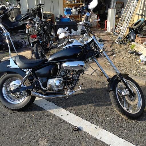 期間限定値下げホンダマグナ50ロングフォークカスタム