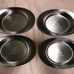 ステンレス食器　カレー皿　4枚セット