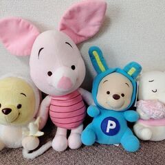 ★ディズニー　プーさんピグレットぬいぐるみまとめて★　