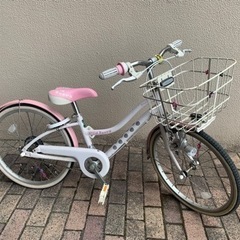 女の子用20インチ自転車