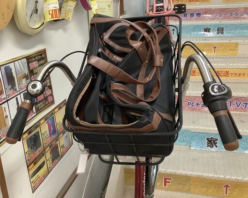 MARUISHI 自転車 ペット乗せ用自転車 pet porter 変速あり 20インチ【ユーズドユーズ名古屋天白店】 J1663
