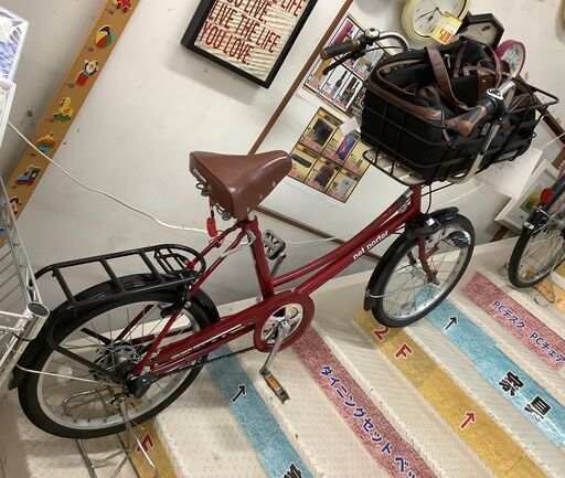 MARUISHI 自転車 ペット乗せ用自転車 pet porter 変速あり 20インチ