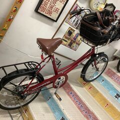 MARUISHI 自転車 ペット乗せ用自転車 pet porter 変速あり 20インチ【ユーズドユーズ名古屋天白店】 J1663