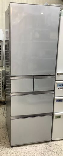 AQUA/アクア 5ドア冷蔵庫 415L 自動製氷機能付き AQR-SD42D(S) 2015年製【ユーズドユーズ名古屋天白店】 J1679