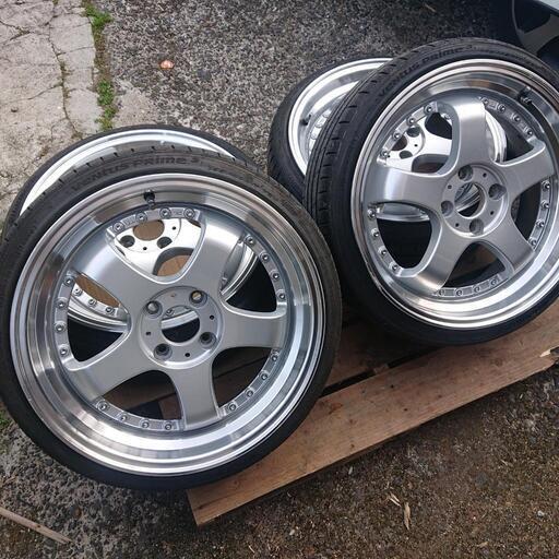 軽自動車17インチタイヤ・ホイールセットタントムーヴ