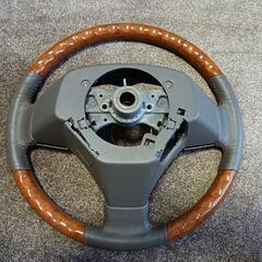 トヨタ　ウィンダム　木目調ステアリング