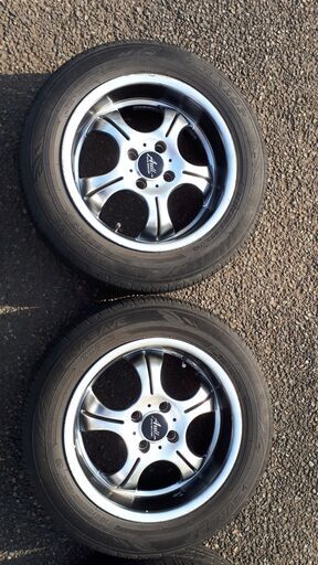 深リム ホイルタイヤセット 15インチ　6.5J　帯広発