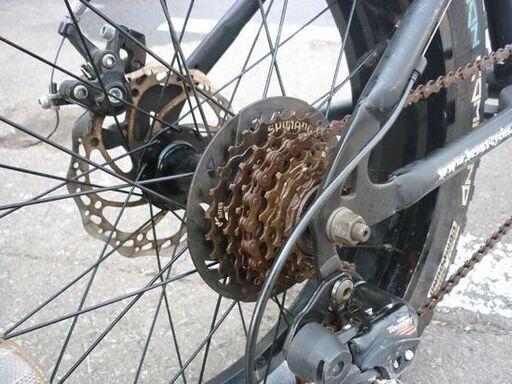 ☆ファットバイク BRONX 20×4.0インチ 7段切替 自転車 ブロンクス 黒