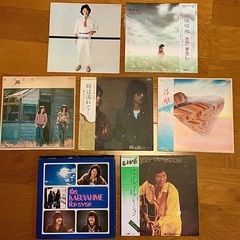 かぐや姫系LPレコード差し上げます。