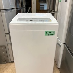洗濯機5kg 2019年　12000円