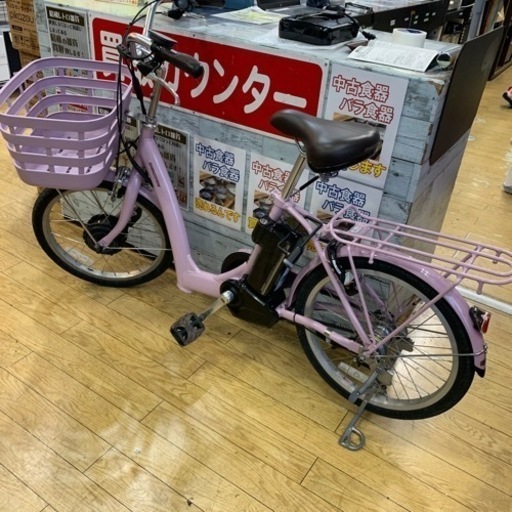 5/4 値下げ! 定価約13万円⭐️超美品⭐️2019年モデル BRIDGESTONE FK0B49 20インチ 電動アシスト付自転車 フロンティア ラクット ミスティラベンダー ブリヂストン