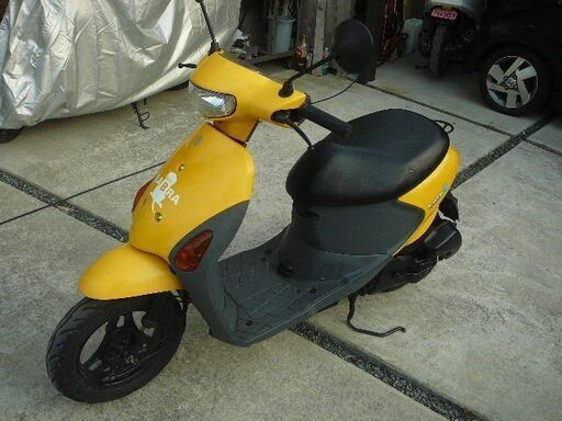 SUZUKI レッツ 4 (CA41A)  イエロー  インジェクション