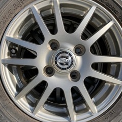 グッドイヤースタッドレスタイヤ ホイール付き　145/80R13...