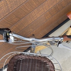 新品　子供　自転車　24インチ　ミルクティーベージュ