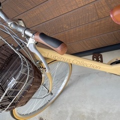 新品　子供　自転車　24インチ　ミルクティーベージュ