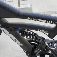 引渡し予定者有り【引取限定】ハマー　マウンテンバイク　ダブルサスペンション　26インチ