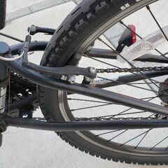 引渡し予定者有り【引取限定】ハマー　マウンテンバイク　ダブルサスペンション　26インチ