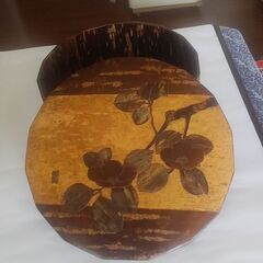 伝統工芸品　桜樺張り細工茶櫃