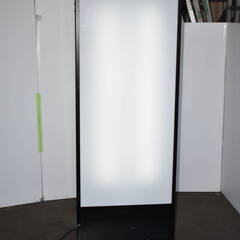 【ジモ取引終了11/10】≪zy158≫良品 STメタルズ/タテヤマアドバンス 内照式 スタンド サイン/看板 幅60cm 高142cm 蛍光灯/FL-40W 0829-03