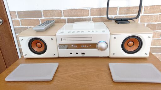 JVC コンポ EX-S1-M & iPod touch（第4世代) ミニコンポ JVC ビクター