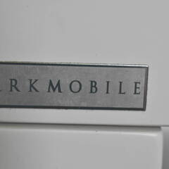 【ジモ取引終了1/15】≪zy197≫美品 ARKMOBILE/アークモービレ ダイニング セット テーブル イス5脚 木製 合皮 白/ホワイト 1003-03