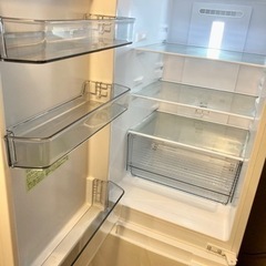 引き取り決定】【ほぼ新品】SHARP 冷蔵庫 179L 両開き(付替え) 2021年製