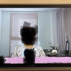 【ネット決済】AQUOS  37インチ液晶テレビ　ブルーレイプレ...