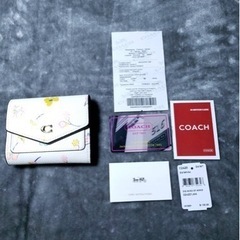 【ネット決済・配送可】COACH コーチ　折り財布　正規品　新品未使用