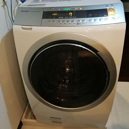 ドラム式洗濯機 シャープ ES-ZP1 2017年購入 洗濯・脱水10kg 乾燥6kg